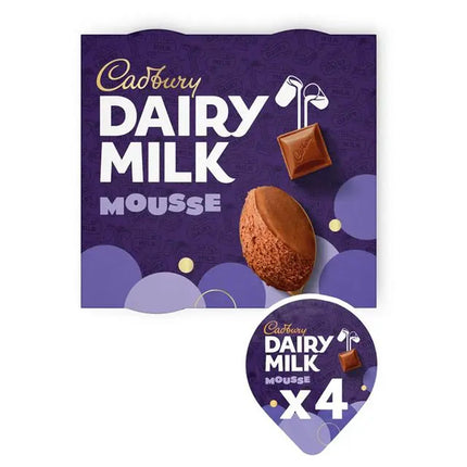 Cadbury Dairy Milk Mousse 4 x 45g