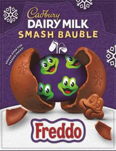 Cadbury Dairy Milk Smash Bauble Freddo 90G