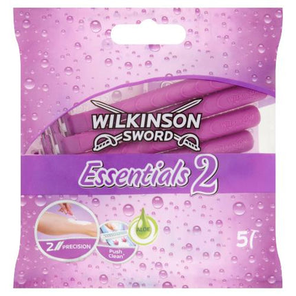 Wilkinson Sword Female Everyday 2, Disposable Razor x 5 Per Pack