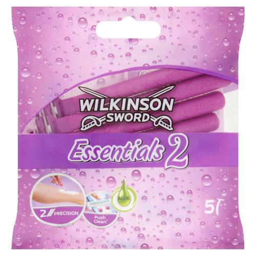 Wilkinson Sword Female Everyday 2, Disposable Razor x 5 Per Pack