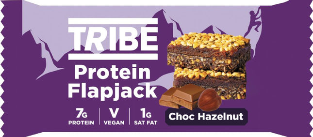 TRIBE Protein Flapjack Choc Hazelnut 50g
