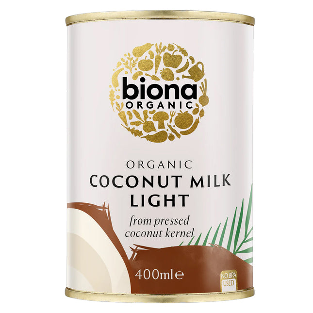 Biona Organic Coconut Milk Light 9% Fat 400ml