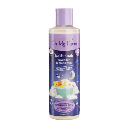 Childs Farm Slumber Time, Lavender & Moon Milk Bath Soak 250ml
