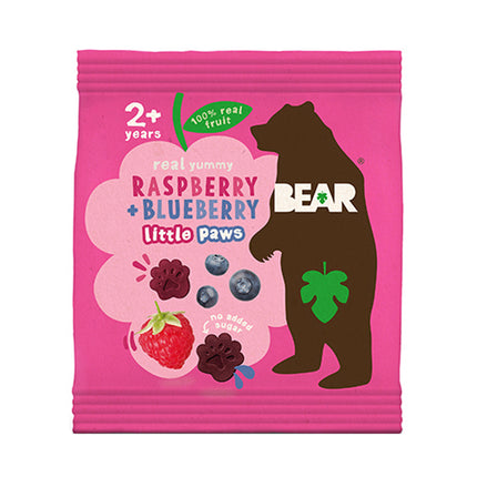 Bear Paws Raspberry & Blueberry 20G
