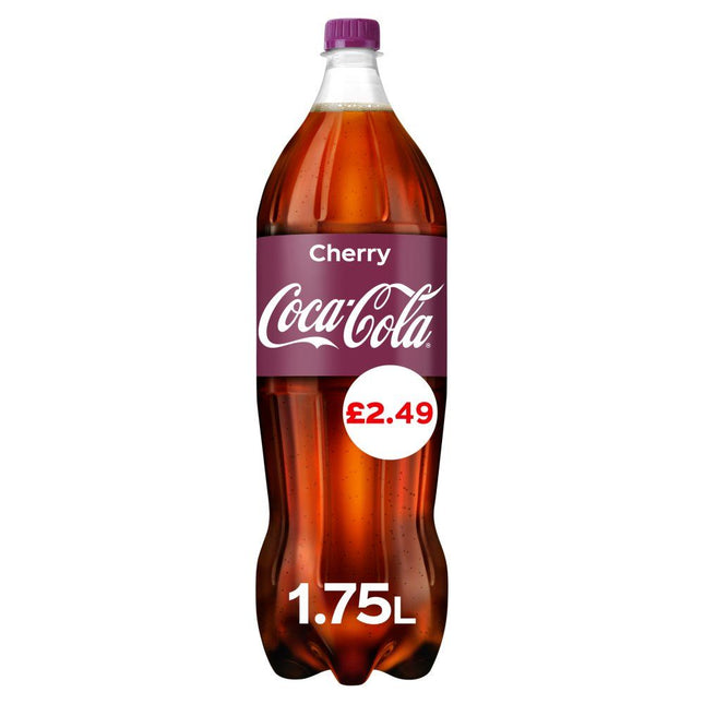 Coca Cola Cherry PMP £2.49 1.75L Stunt