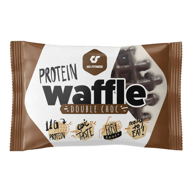 GoFitness Nutrition Protein Waffle Double Choc 50g