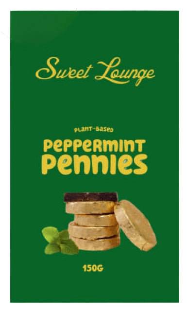 Sweet Lounge Chocolate Peppermint Pennies 150g