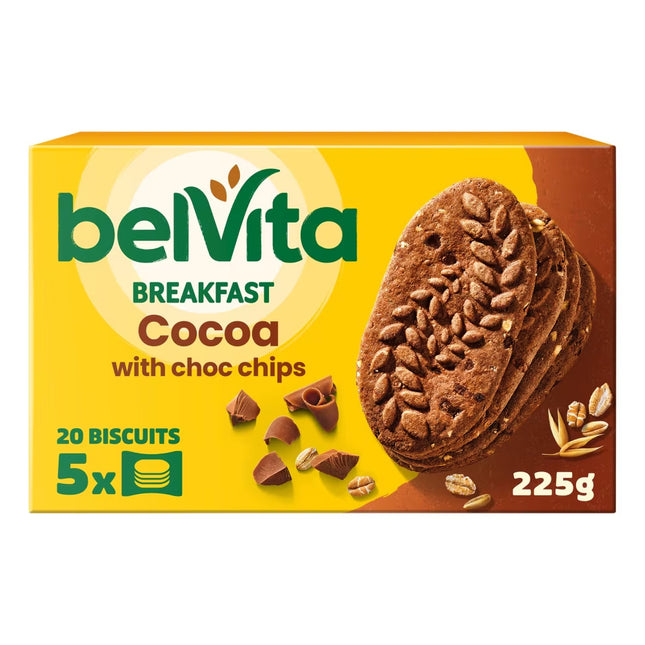 Belvita Cocoa Choco Chip 5X45G