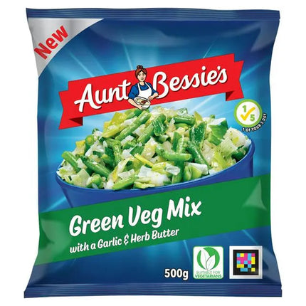 Aunt Bessie's Green Veg Mix 500G