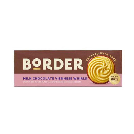 Border Light & Chocolatey Viennese Whirls 12x150g