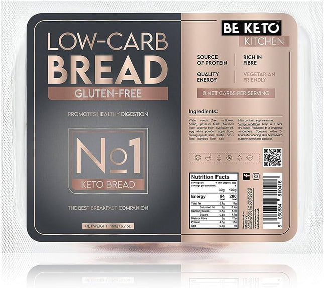 BeKeto No1 KETO Bread 190g
