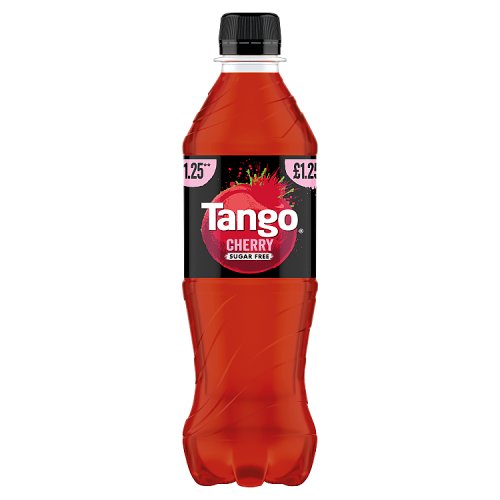 Tango Sugar Free Cherry PMP £1.25 PET 500ml