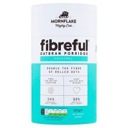 Mornflake Fibreful Oatbran Porridge 500g