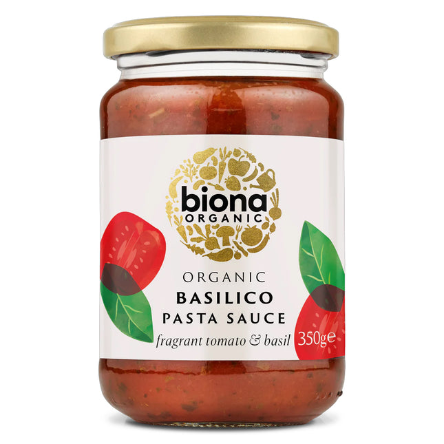 Biona Organic Basilico Tomato & Basil Sauce Vegan 350g