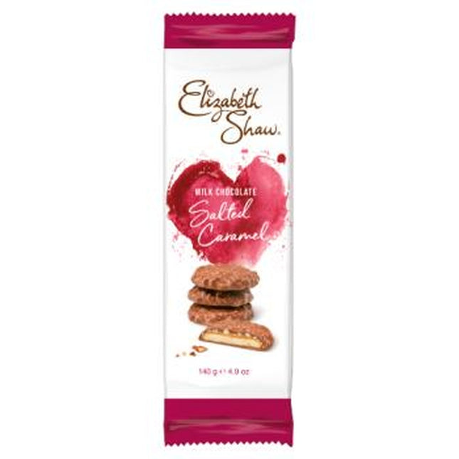 Elizabeth Shaw Milk Chocolate Salted Caramel Biscuits (10x 140g)