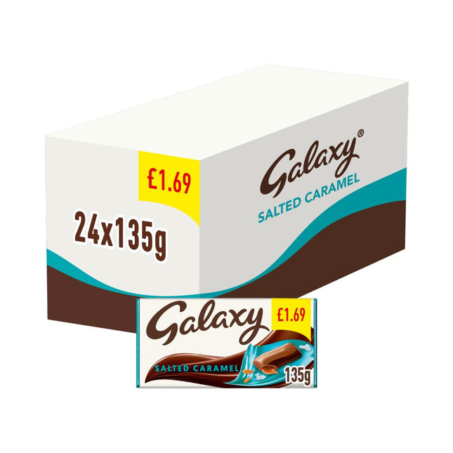 Galaxy Salted Caramel Block £1.69 PMP 135g