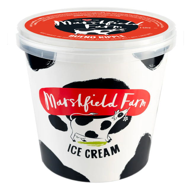 Marshfield Farm Real Dairy Ice Cream Bueno Ripple 1l