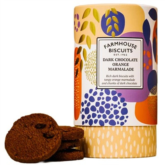 Farmhouse Biscuits Abstract Dark Choc Orange Marmalade Tube 150g
