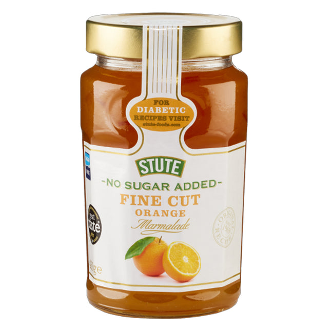 Stute Foods No Sugar Added Fine Cut Marmalade 430g