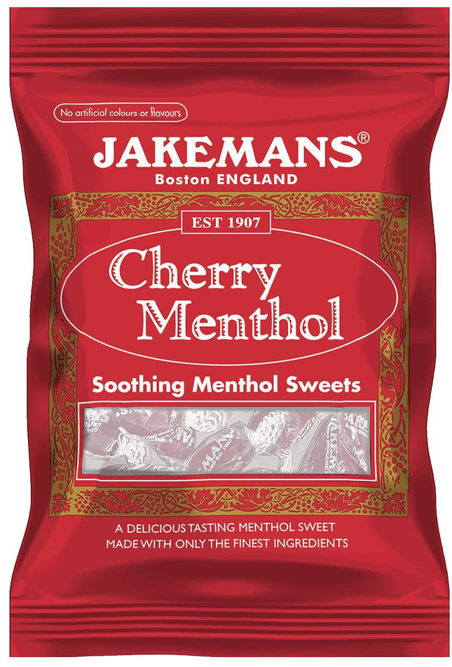 Jakemans Cherry Menthol 73G