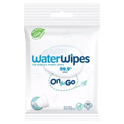 Waterwipes Pack On The Go Textured Wipes 10s