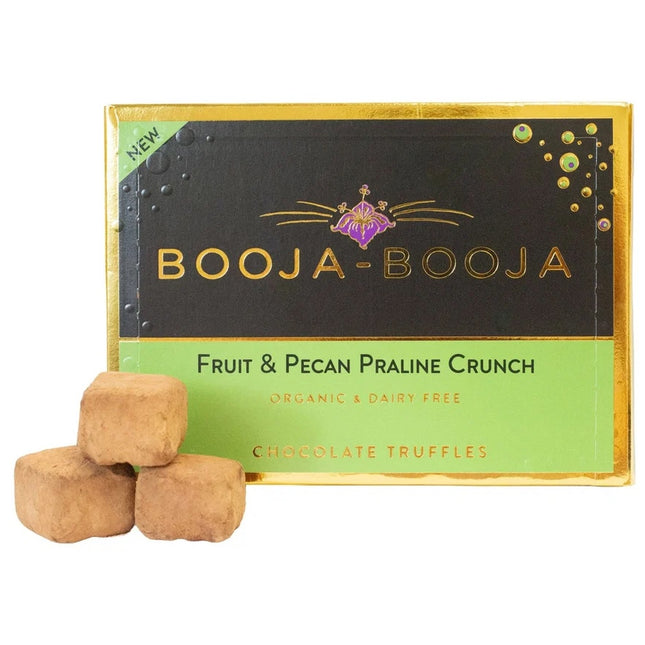 Booja Booja NPD - Fruit & Pecan Praline Crunch Eight Truffle Pack  92g