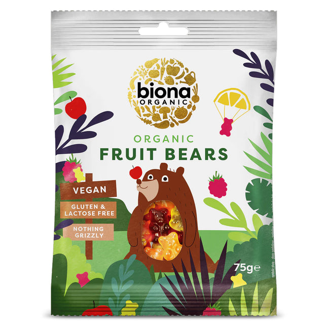 Biona Organic Mini Fruit Bears 75g