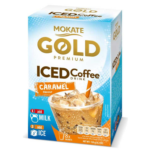 Mokate - Iced Coffee Caramel 8x15g