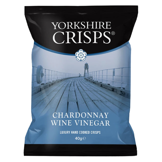 Yorkshire Crisps Chardonnay Wine Vinegar 40g