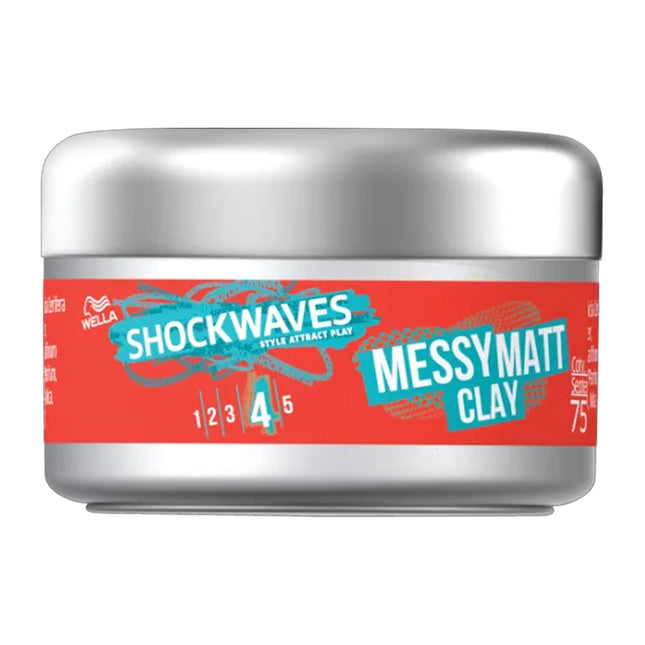 Shockwaves Ultra Effect Go Messy Matt Clay 75ml