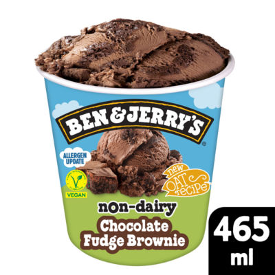 Ben & Jerrys Non Dairy Chocolate Fudge Brownie 465ml