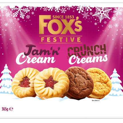 Fox's Festive Cream Assortments 365G X 6