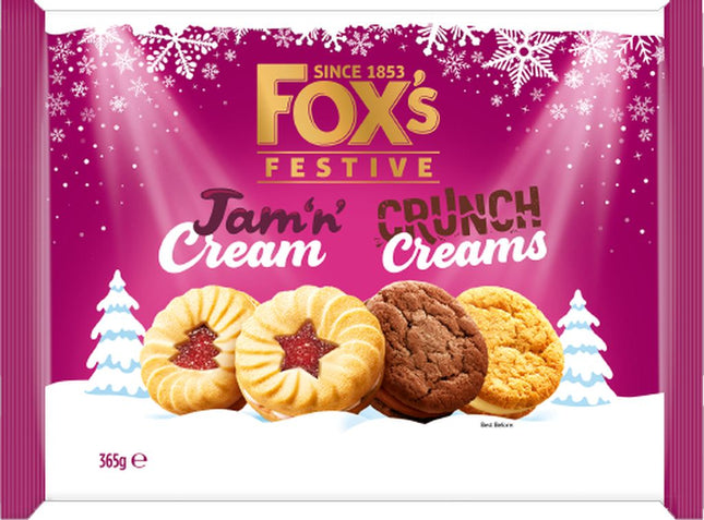 Fox's Festive Cream Assortments 365G X 6