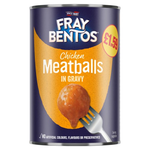 Fray Bentos Pmp £1.59 Meatballs/Gravy 6X380G