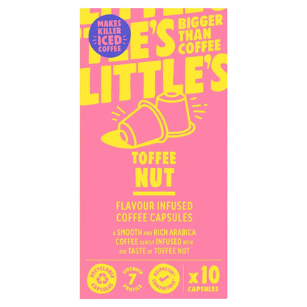 Little's Toffee Nut Nespresso Compatible Capsules 10x5.2g