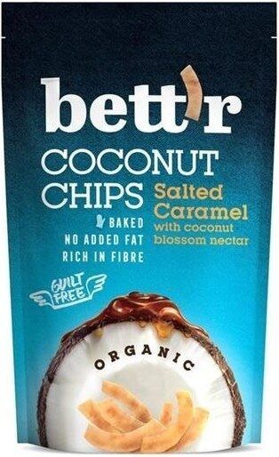 Bett'r Coconut Chips Salted Caramel 70g
