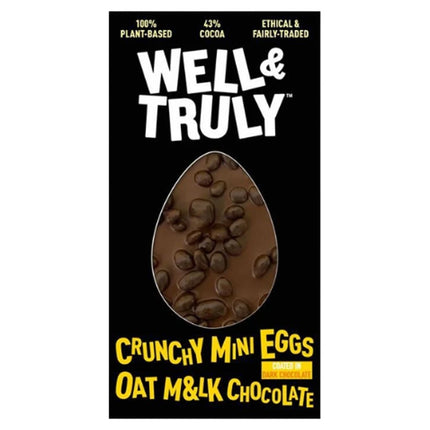 Well&Truly Crunchy Mini Eggs Oat Milk Chocolate 90g