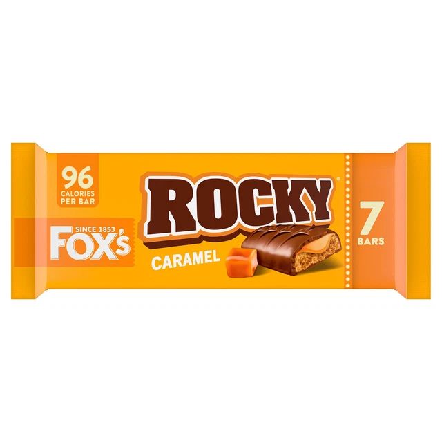 Fox's Rocky Caramel 7pk 136.5g