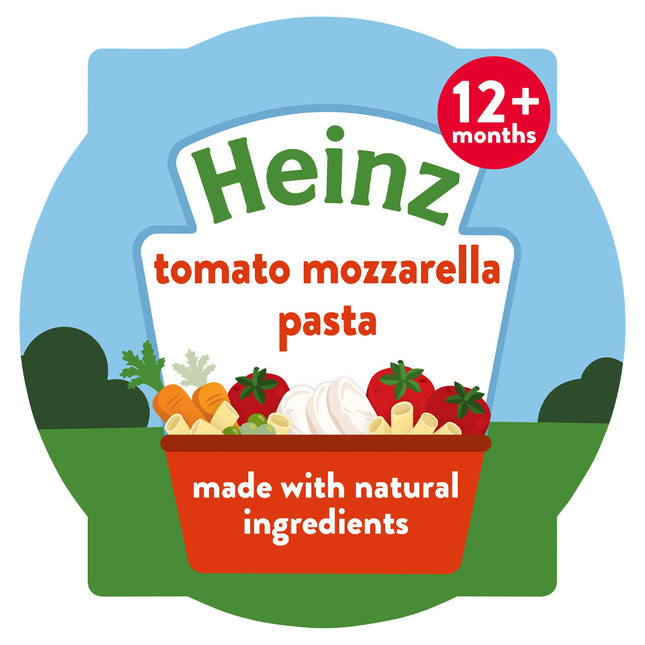 Heinz Tomato Mozzarella Pasta Shells Baby Food Tray 1+ Year 200g