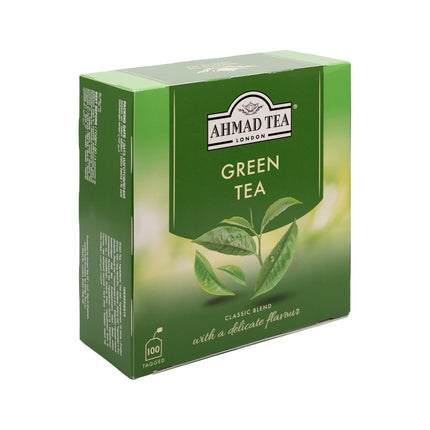 Ahmad Tea Tagged Teabag Green Tea 100x2g