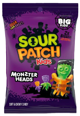 Sour Patch Kids Monster Heads Bag 105G