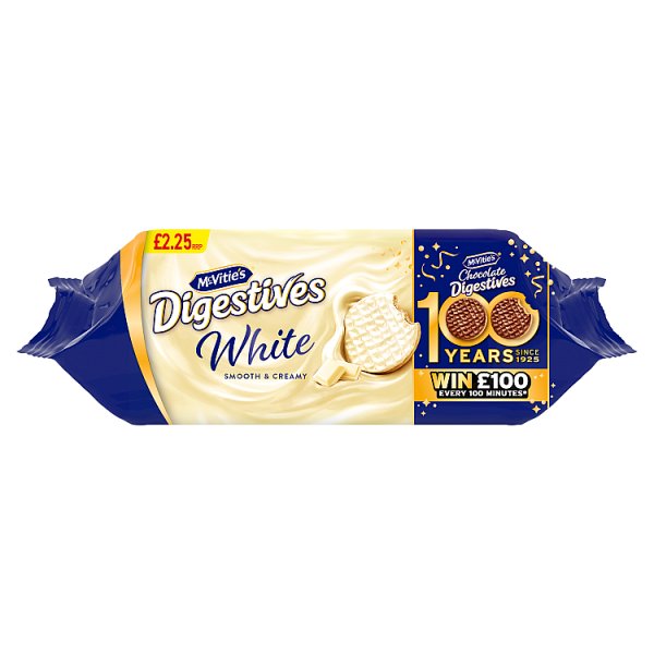 McVitie's White Digestive Biscuits PMP £2.25 232g