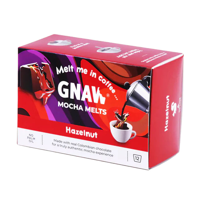 Gnaw Hazelnut Praline Mocha Melts 240g