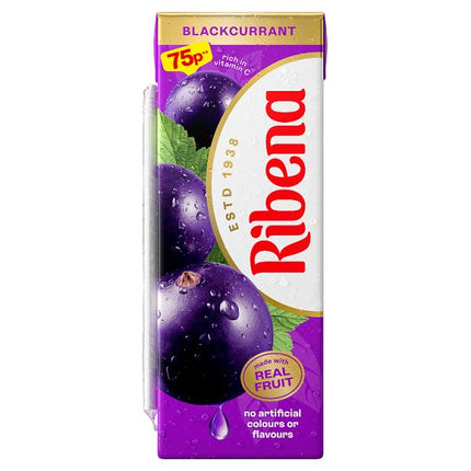 Ribena Blackcurrant PMP 75p 250ML