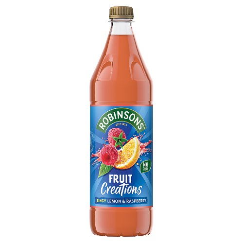 Robinsons Creations Lemon & Raspberry PET 1L