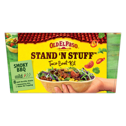 Old El Paso Stand 'N' Stuff Taco Boat BBQ Kit 350g