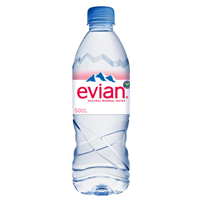 Evian Still Natural Mineral Water 500ml