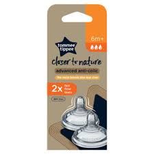 Tommee Tippee Advanced Anti Colic Fast Flow Teats 2 Pack