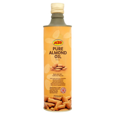 KTC Almond Oil Square Tin Bottle 750ml