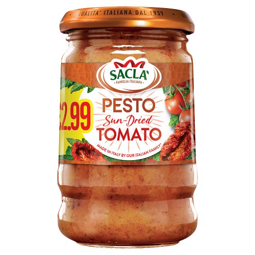 Sacla Tomato Pesto £2.99 PMP 190g